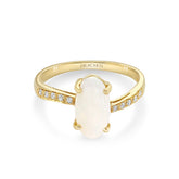 Opal & Diamond Ring - Dracakis Jewellers